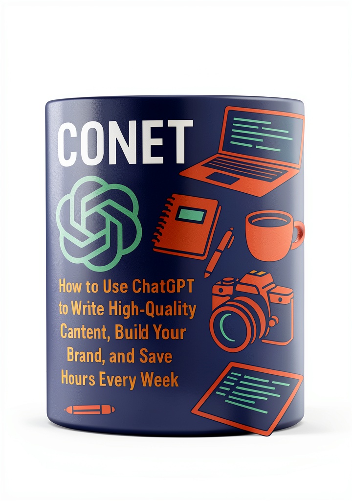 Installing ChatGPT Prompt Series Kindle eBook Blogging Guide for Teens on a wooden desk